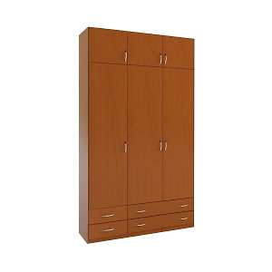 Шкаф трехстворчатый с антресолью ШР-324