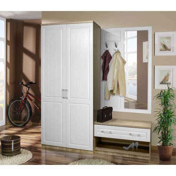 Купить вешалка навесная с зеркалом визит-17 прованс - 9 660 руб.