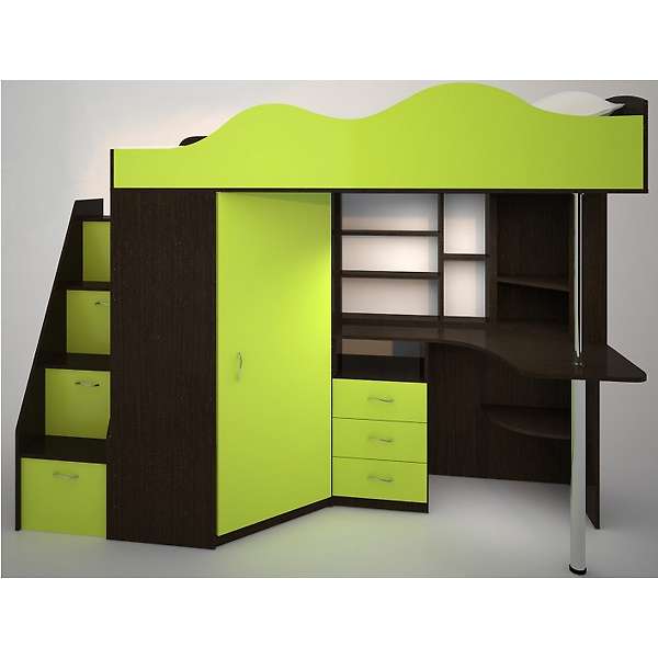 Купить кровать-чердак пионер 1 - 37 790 ₽