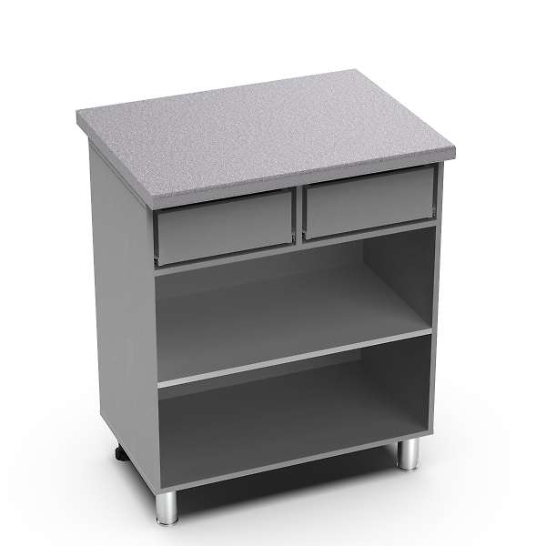 Купить рабочий стол 800 с 2 ящиками танго 8р2 - 6 664 руб.