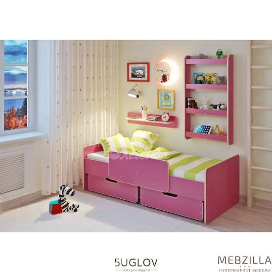 Купить кровать легенда 14.1 с полками - 13 970 ₽