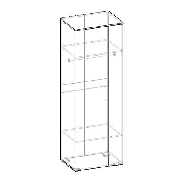 Купить шкаф платяной адриана - 13 434 руб.