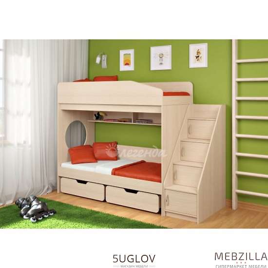Купить кровать двухъярусная легенда 10.3 - 29 280 ₽