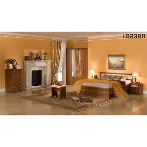 Спальня Милана комплектация 2 (Орех)