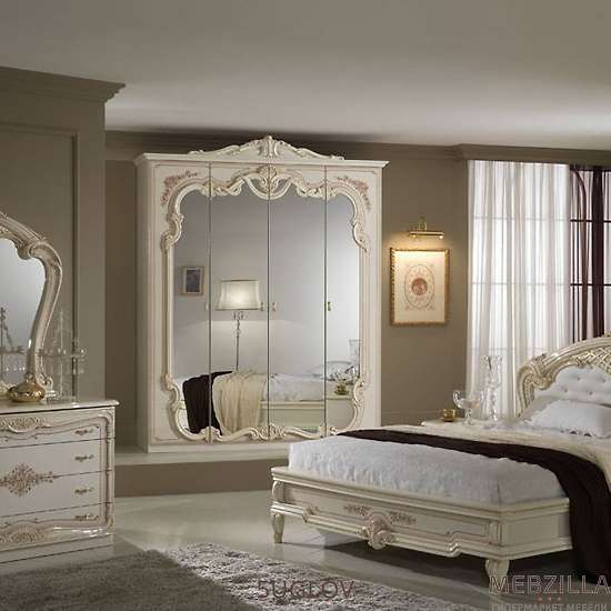 Купить шкаф четырехдверный с зеркалами диана - 50 820 ₽