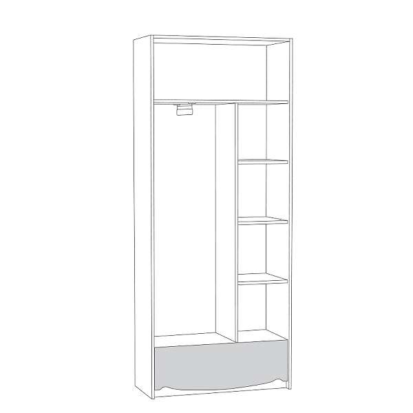 Купить шкаф комбинированный 13.04 флоренция - 9 920 руб.