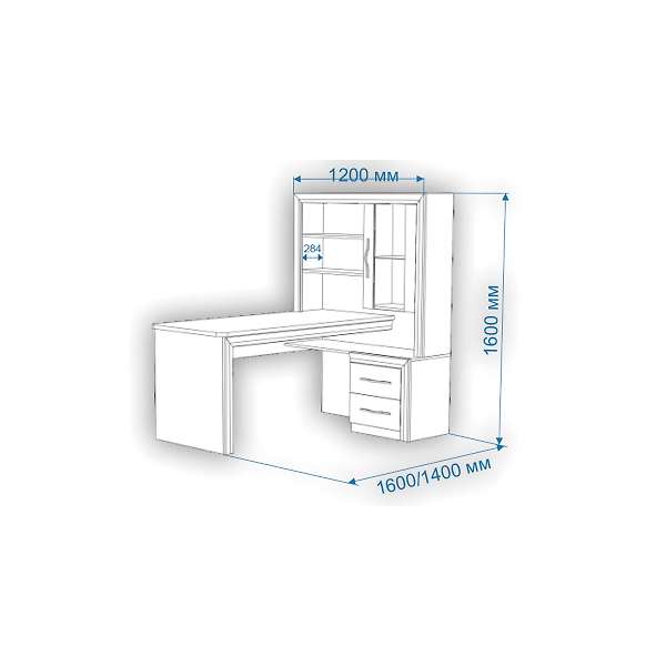 Купить стол угловой сту140 nobile - 31 590 ₽