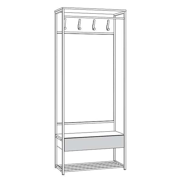 Купить прихожая 15.120 n трувор - 11 671 руб.