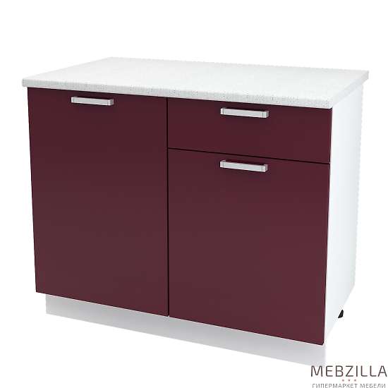 Купить шкаф напольный с одним ящиком дина шн1я 1000 б/ст - 5 367 ₽