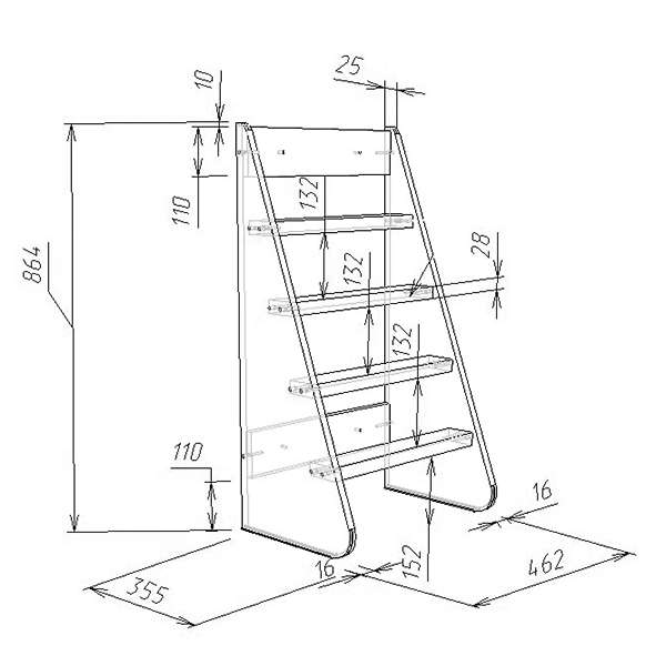 Купить лестница прямая лп-22 - 1 770 ₽