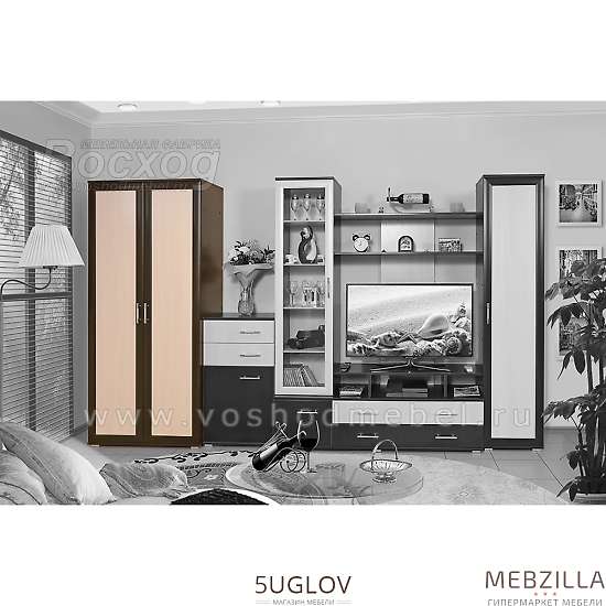 Купить шкаф двухдверный вк-4 вика - 7 676 руб.