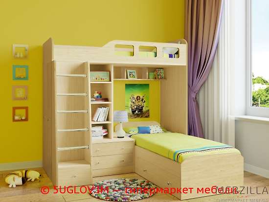 Купить кровать двухъярусная астра 4 - 34 900 руб.