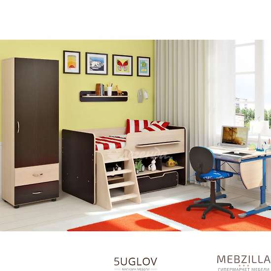 Купить детская стенка легенда №6 - 25 410 ₽