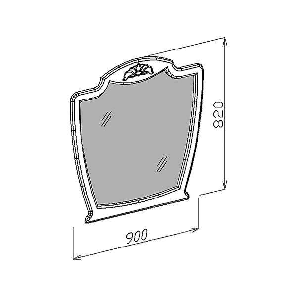 Купить зеркало валенсия - 4 784 ₽