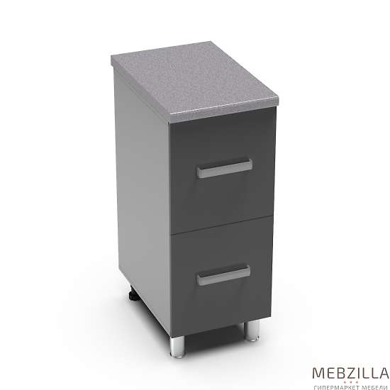 Купить рабочий стол 400 горизонтальный с 2 ящиками бомбей 4рг - 5 261 ₽