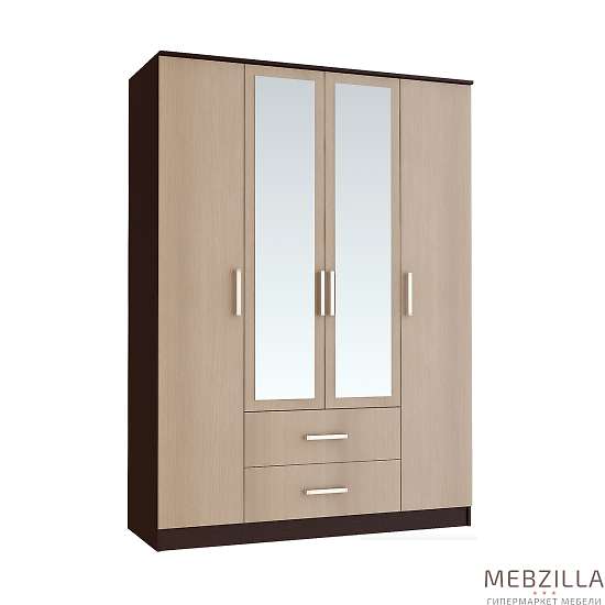 Купить шкаф четырехдверный фиеста - 22 634 руб.