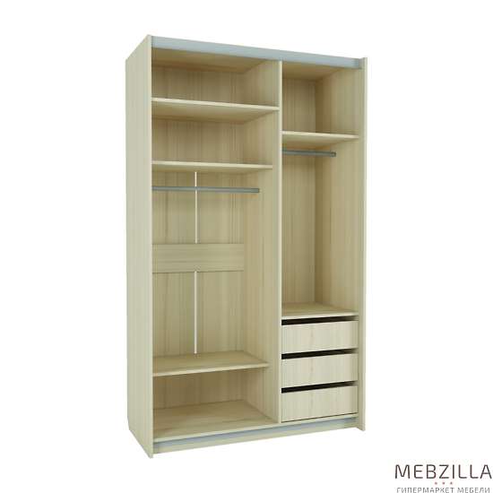 Купить шкаф-купе двухвдерный киса ш-1 - 26 230 ₽