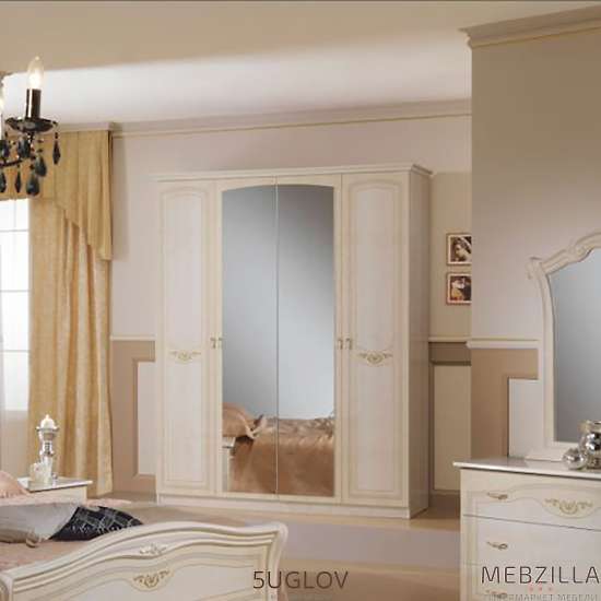 Купить шкаф четырехдверный с зеркалами ирина - 35 805 руб.