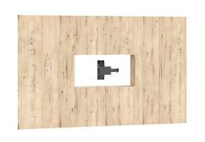 Панно с коробом под ТВ Сканди