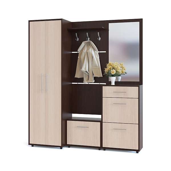 Купить прихожая пз-3 + тп-2 + вш-5.1 + тп-1 + шо-1 - 26 800 руб.