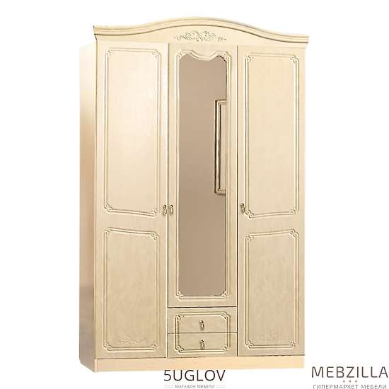 Купить шкаф трехдверный лира - 26 178 руб.