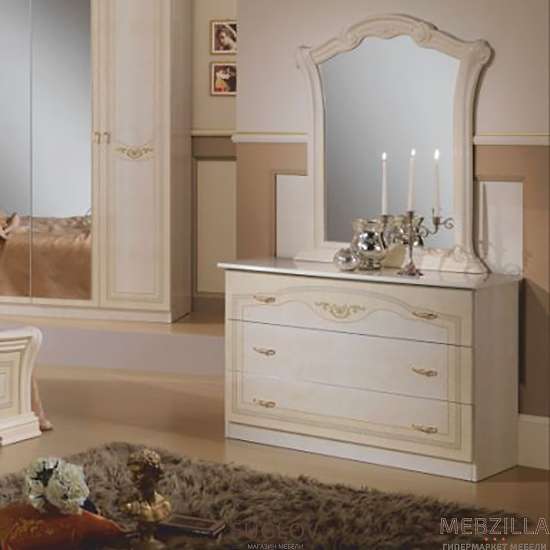 Купить спальный комод с зеркалом ирина - 25 905 руб.