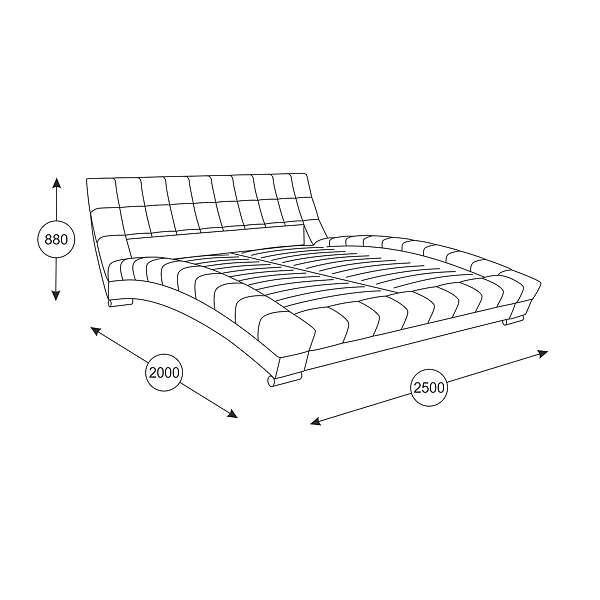 Купить кровать оливия - 20 888 ₽