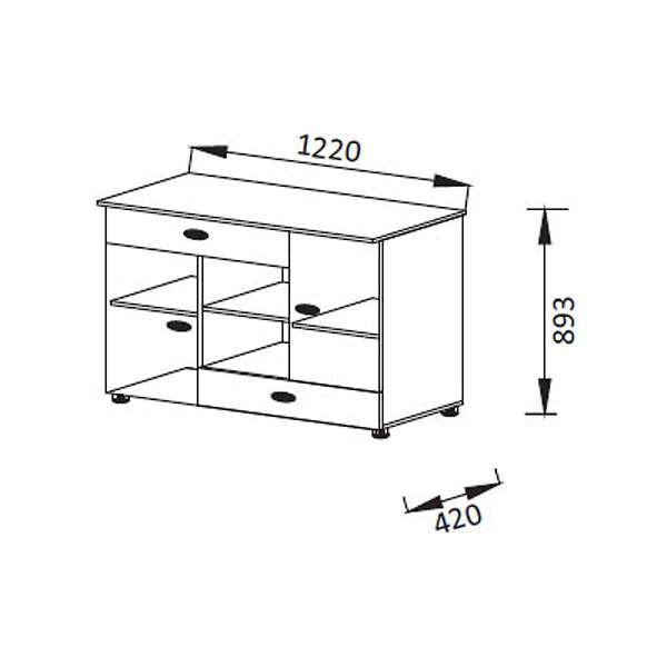 Купить комод юниор-6 пм-11 - 13 200 руб.