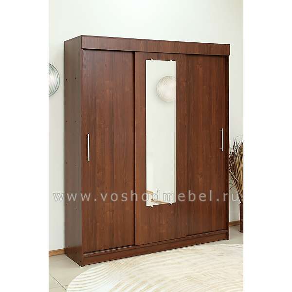 Купить шкаф-купе трехдверный кх3/42/1з холл - 11 780 руб.