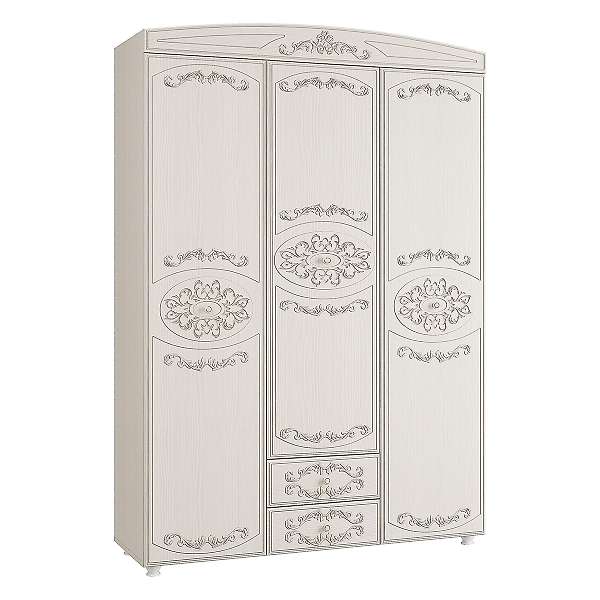 Купить шкаф трехдверный комбинированный каролина - 23 380 руб.
