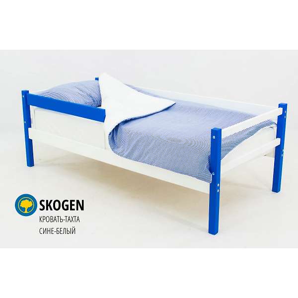 Купить кровать-тахта svogen сине-белый - 8 990 руб.