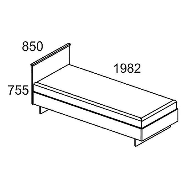 Купить кровать ксп-0,8 - 4 408 руб.