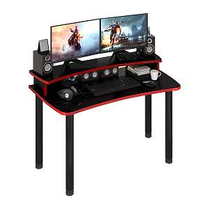 Стол компьютерный СКЛ-ИГР140МОЧ+НКИЛ140