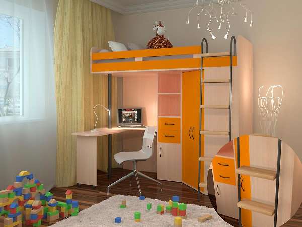 Купить кровать-чердак m-85 - 27 800 руб.