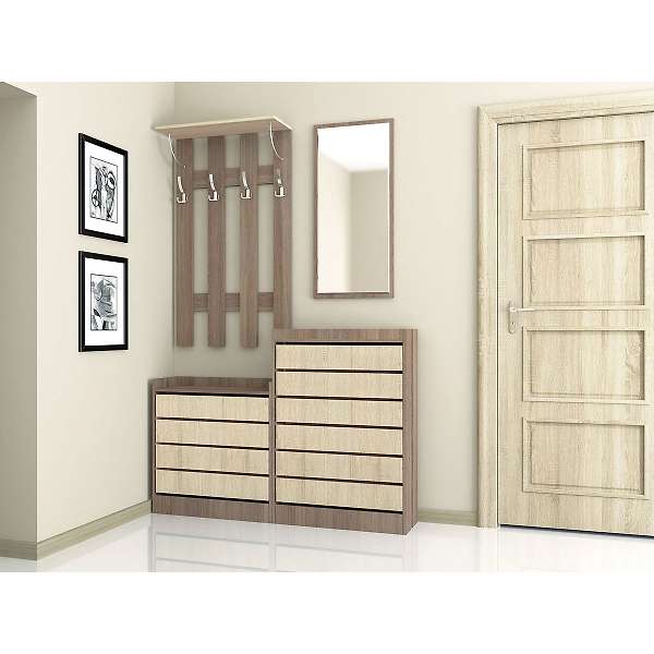 Купить прихожая ямайка комплект 4 (ясень шимо) - 11 804 руб.