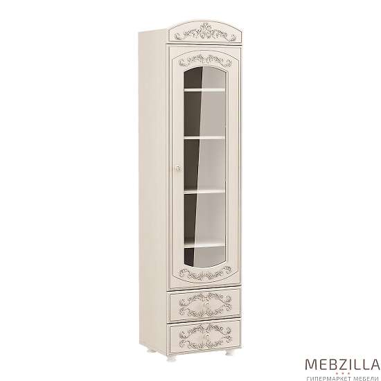 Купить шкаф-пенал со стеклом каролина - 11 763 руб.