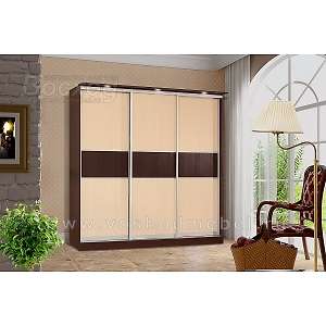 Шкаф-купе трехдверный КЛ3/60/1.8 Люкс