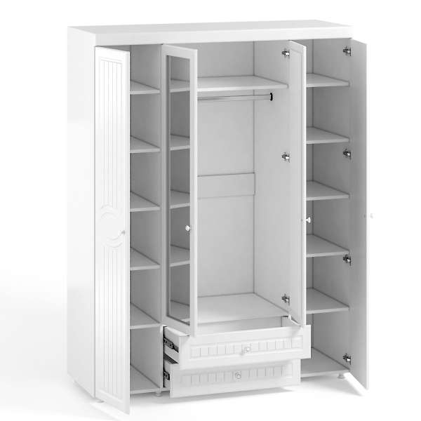 Купить шкаф четырехдверный монако мн-63 - 32 488 руб.