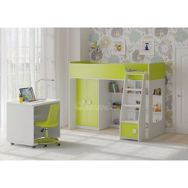 Купить кровать-чердак легенда 42.1.5 - 24 080 ₽