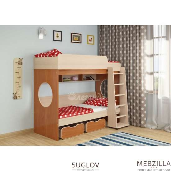 Купить кровать двухъярусная легенда 7.1 - 23 890 ₽