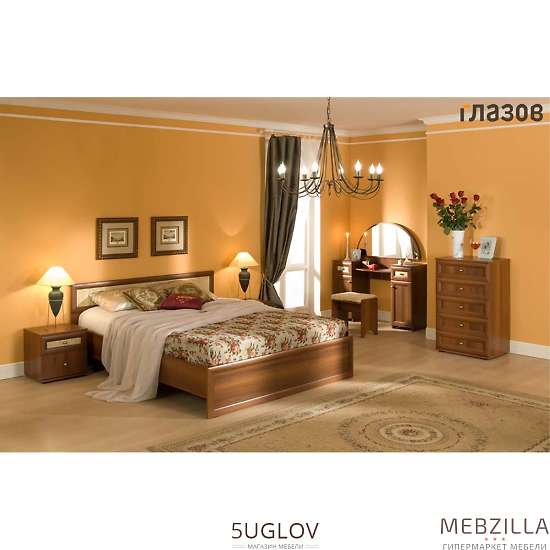 Купить спальня милана комплектация 4 (орех) - 44 568 руб.