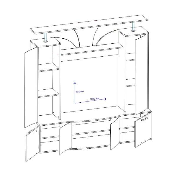 Купить гостиная атлантида - 19 500 ₽